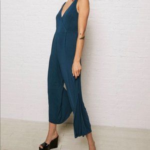 Wide Leg Jersey Jumpsuit